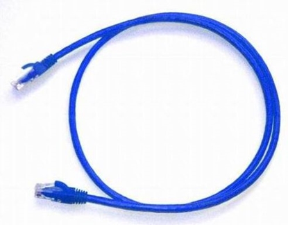 Picture of NetRack patchcord RJ45 osonka zalewana kat. 6 UTP 0.5m Niebieski (BZPAT0P56B)