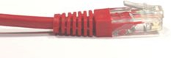 Изображение NetRack Patch cord cat.5e RJ45 5mb czerwony (BZPAT5UR)