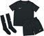 Attēls no Nike Nike Park 20 Little Kids - Komplet pikarski dla dzieci, czarny, r. 116-122