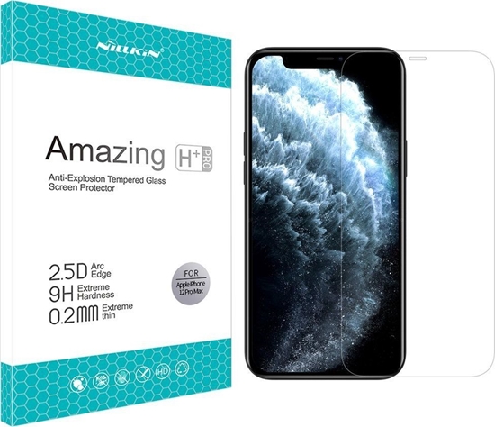 Изображение Nillkin Szko hartowane Nillkin Amazing H+ PRO do Apple iPhone 12 Pro Max uniwersalny
