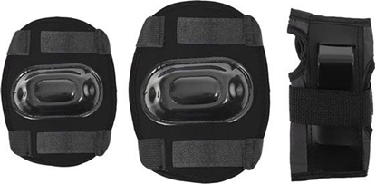 Изображение NILS Extreme H108 Rozm. M Czarny Zestaw Ochraniaczy (16-2-253)