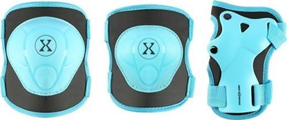 Изображение Nils Extreme Zestaw ochraniaczy niebieski H704 r. L