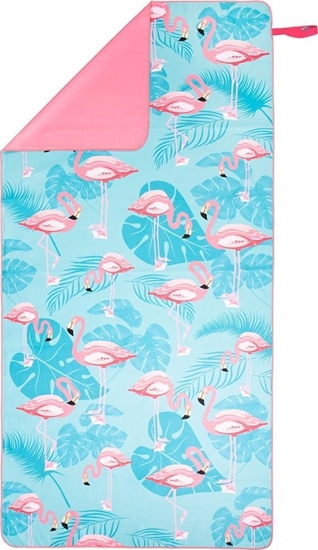 Picture of Nils Extreme Rcznik z mikrofibry NCR14 160X80 cm flamingi