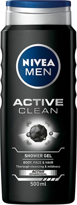 Attēls no Nivea Active Clean el pod prysznic 3w1 500ml