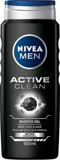 Picture of Nivea Active Clean el pod prysznic 3w1 500ml