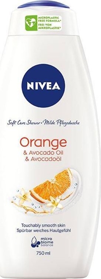 Picture of Nivea _Orange Avocado Oil Care Shower pielgnujcy el pod prysznic 750ml