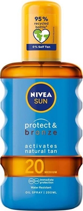 Attēls no Nivea _Sun Protect Bronze olejek aktywujcy opalenizn SPF20 200ml