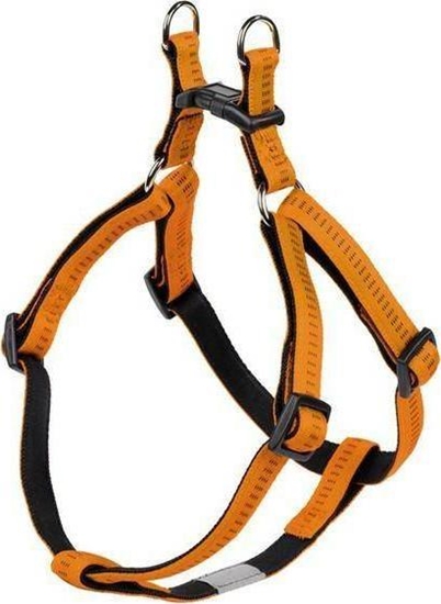 Picture of Nobby Nobby Soft Grip Szelki M-L Pomaraczowe 20mm/50-72cm