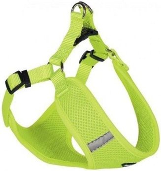 Picture of Nobby Szelki dla psa Mesh Reflect zielony neon r. XXS (28-33 cm)