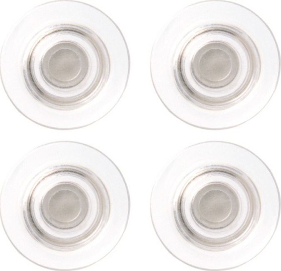 Picture of Nobo Magnesy do tablic NOBO Rare Earth, okrge, rednica 32mm, 4szt, transparentne