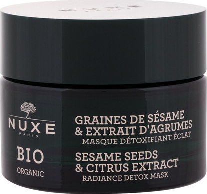 Picture of Nuxe NUXE BIO Rozświetlająca maska detoksykująca - ekstrakt z cytrysów i ziaren sezamu 50ml