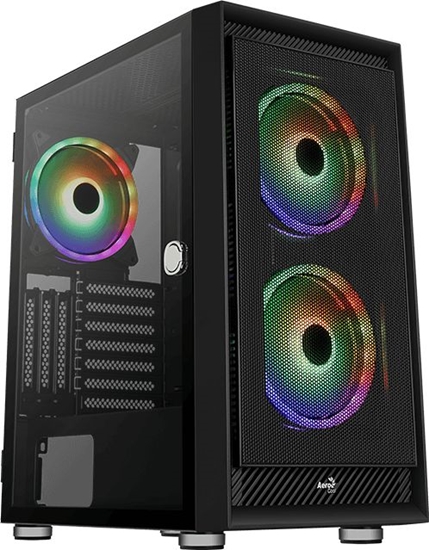 Picture of Aerocool Geh Midi Graphite black v3 MicroATX/ATX/MiniITX o.N
