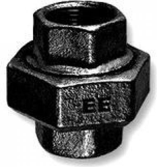 Picture of Odlewnia Zawiercie Dwuzczka paska z uszczelk bez rantu 11/2" czarna nr 48oru (5907791622884)