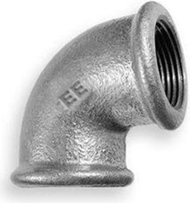 Picture of Odlewnia Zawiercie Kolano 90° A1 nr 6 2,5" czarne