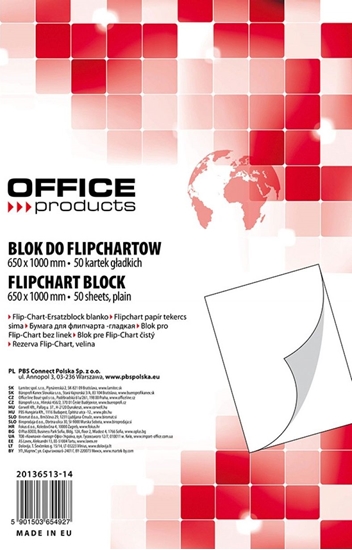 Picture of Office Products FLIPCHART OFFICE 65X100 50K G (20136513-14)