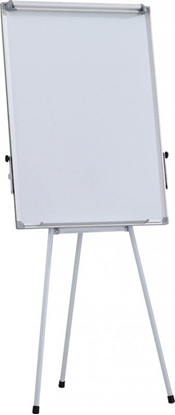 Изображение Flipchart Office Products Flipchart na trójnogu OFFICE PRODUCTS, 70x100cm, tablica sucho. -magn., aluminiowa rama, z wyciganymi ramionami