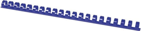Picture of Office Products GRZBIETY DO BINDOWANIA OFFICE PRODUCTS, A4, 14MM (115 KARTEK), 100 SZT., NIEBIESKIE 20241415-01