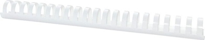 Picture of Office Products Grzbiety do bindowania OFFICE PRODUCTS, A4, 28,5mm (270 kartek), 50 szt., biae