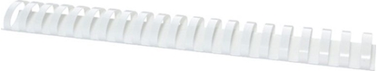 Picture of Office Products Grzbiety do bindowania OFFICE PRODUCTS, A4, 38mm (350 kartek), 50 szt., biae