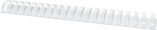 Picture of Office Products Grzbiety do bindowania OFFICE PRODUCTS, A4, 38mm (350 kartek), 50 szt., biae