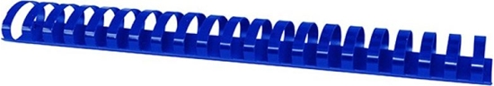 Picture of Office Products Grzbiety do bindowania OFFICE PRODUCTS, A4, 45mm (440 kartek), 50 szt., niebieskie