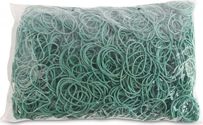 Изображение Office Products Gumki Recepturki Office Products, rednica 40Mm, 1,5X1,5Mm, 60% Kauczuku, 1000G, Zgrzewka, Zielone