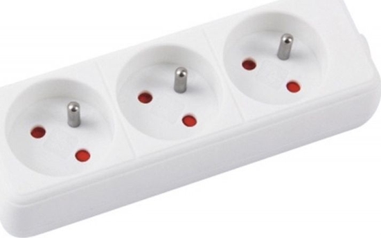 Picture of Office Products Przeduacz OFFICE PRODUCTS,3 gniazda, 5m, z uziemieniem, biay