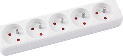 Attēls no Office Products Przeduacz OFFICE PRODUCTS,5 gniazd, 1,5m, z uziemieniem, biay