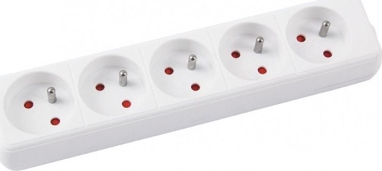 Picture of Office Products Przeduacz OFFICE PRODUCTS,5 gniazd, 5m, z uziemieniem, biay