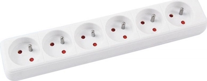 Attēls no Office Products Przeduacz OFFICE PRODUCTS,6 gniazd, 3m, z uziemieniem, biay