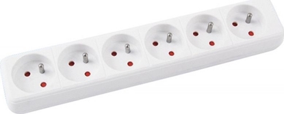 Attēls no Office Products Przeduacz OFFICE PRODUCTS,6 gniazd, 5m, z uziemieniem, biay