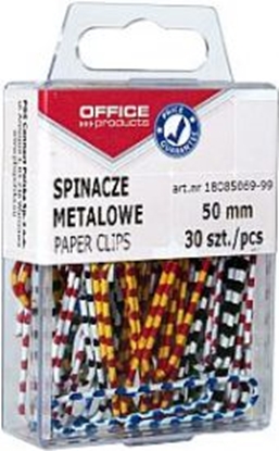 Picture of Office Products Spinacze metalowe Zebra 50 mm 30szt.
