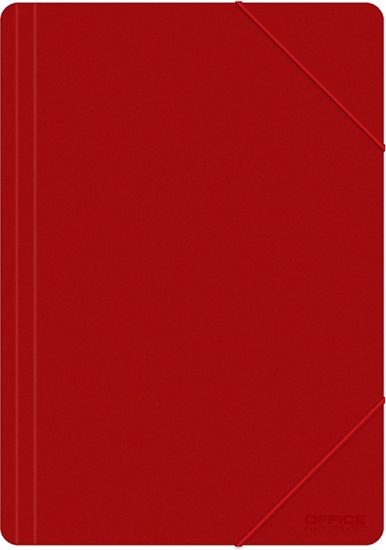 Picture of Office Products Teczka z gumk A4 500mikr. czerwona