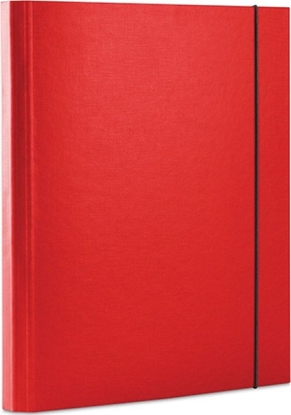 Picture of Office Products Teczka z gumk OFFICE PRODUCTS, PP, A4/30, 3-skrz., czerwona