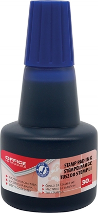 Picture of Office Products Tusz do piecztek OFFFICE PRODUCTS, 30ml, niebieski