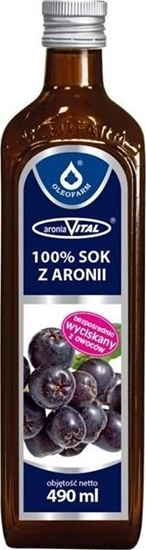 Изображение Oleofarm Aronia Vital sok 100% 490 ml
