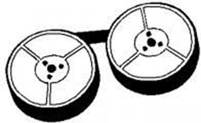 Изображение Olivetti Taśma do maszyny do pisania dla Olivetti Linea 88, GR. 1, czarna, tekstylny, 13/10, N