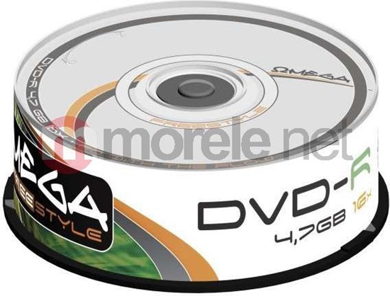 Изображение Omega DVD-R 4.7 GB 16x 25 sztuk (56675)
