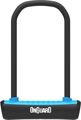 Изображение OnGuard Zapicie rowerowe ONGUARD NEON 8152BU U-LOCK - 115mm 292mm - uchwyt + 2 x Klucze niebieskie (NEW)