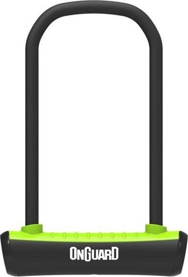 Изображение OnGuard Zapicie rowerowe ONGUARD NEON 8152GR U-LOCK - 115mm 292mm - uchwyt + 2 x Klucze zielone (NEW)