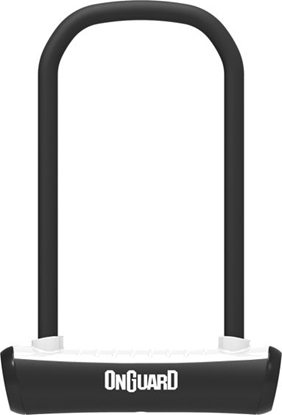 Изображение OnGuard Zapicie rowerowe U-Lock Neon biae 115x230 mm (8153WH)