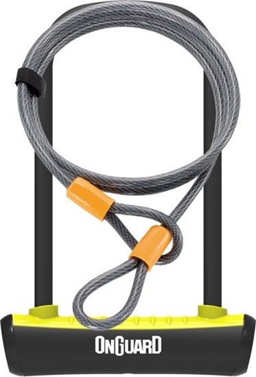 Picture of OnGuard Zapicie rowerowe U-Lock Neon óte 10x1200 mm (8154YL)