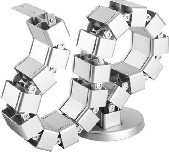 Picture of Organizer StarTech Otulina na przewody Srebrny 1 sztuka  (CMVBMOD)