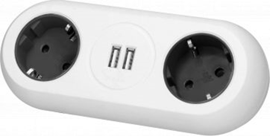 Picture of Orno Przeduacz biurkowy OR-AE-13133(GS)/W