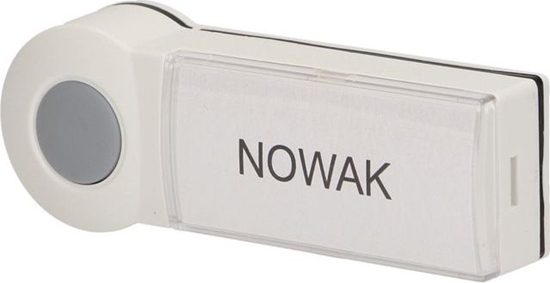 Picture of Orno Przycisk bezprzewodowy do rozbudowy dzwonków z serii EMO i DISCO, biay OR-DB-KH-120PD/W