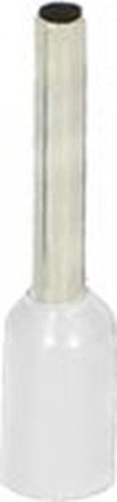 Picture of Orno Tulejka izolowana, przekrój maksymalny 0,5mm?, dugo miedzianej tulejki 8mm, Blister 25 szt.