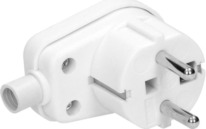 Изображение Orno Wtyczka ktowa, Uni-schuko, rozbieralna OR-AE-13182 (biaa)