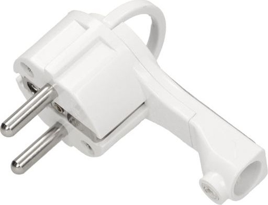 Изображение Orno Wtyczka paska 2P+Z Uni-Schuko z uchwytem biaa OR-AE-1379/W