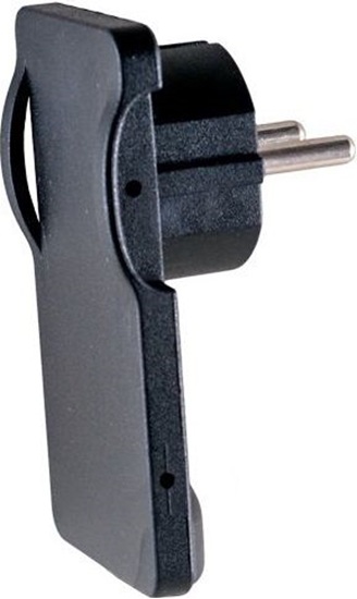 Изображение Orno Wtyczka paska ktowa 2P 16A 250V czarna (OR-AE-1311/B)