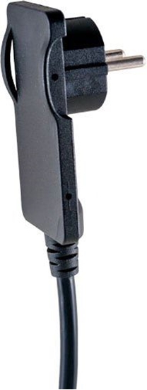Изображение Orno Wtyczka paska ktowa 2P 16A 250V z przewodem 1,5m, czarna (OR-AE-1312/B)